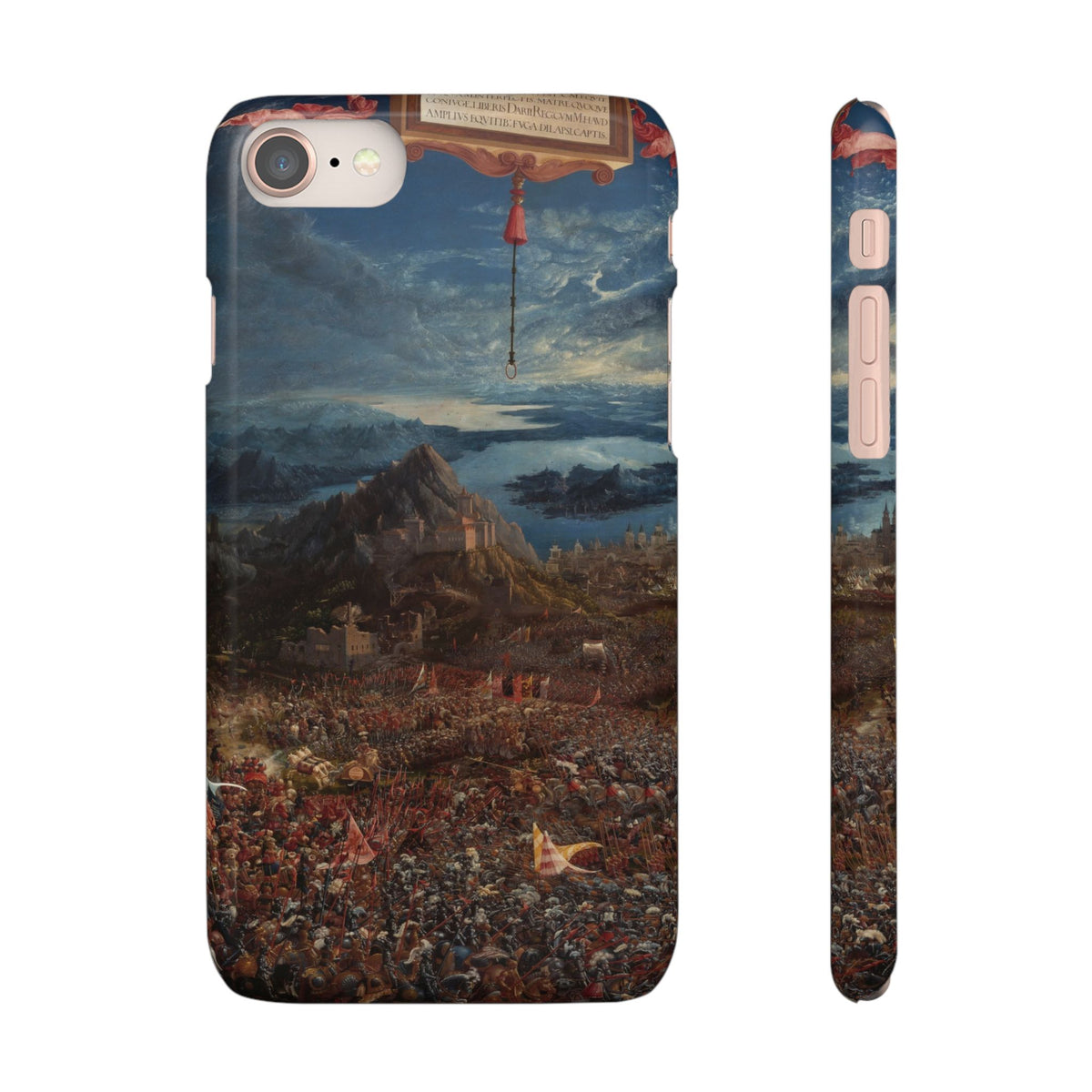 The Battle of Alexander at Issus by Albrecht Altdorfer - iPhone Slim Case