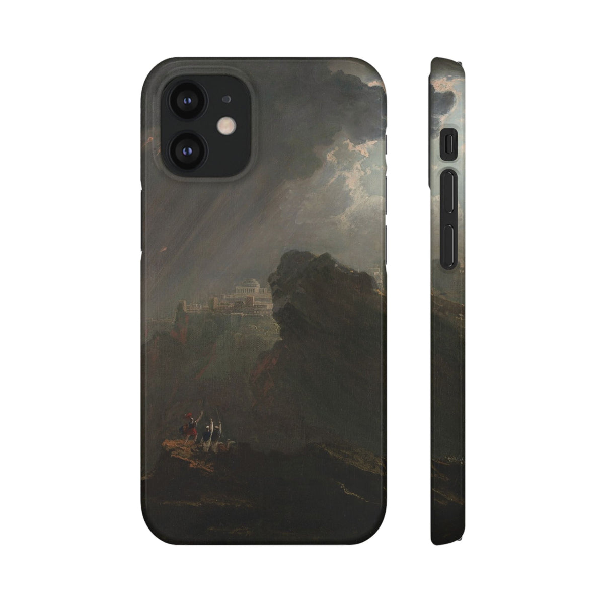 Joshua Commanding the Sun to Stand Still by John Martin - iPhone Slim Case