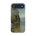Lac Leman by Peder Mork Monsted - iPhone Slim Case