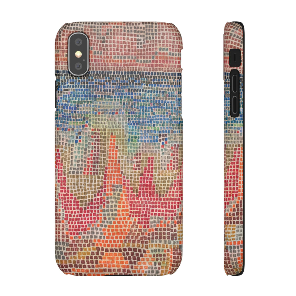 Cliffs by the sea by Paul Klee - iPhone Slim Case