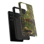 A woodland stream by Peder Mork Monsted - Samsung Tough Case