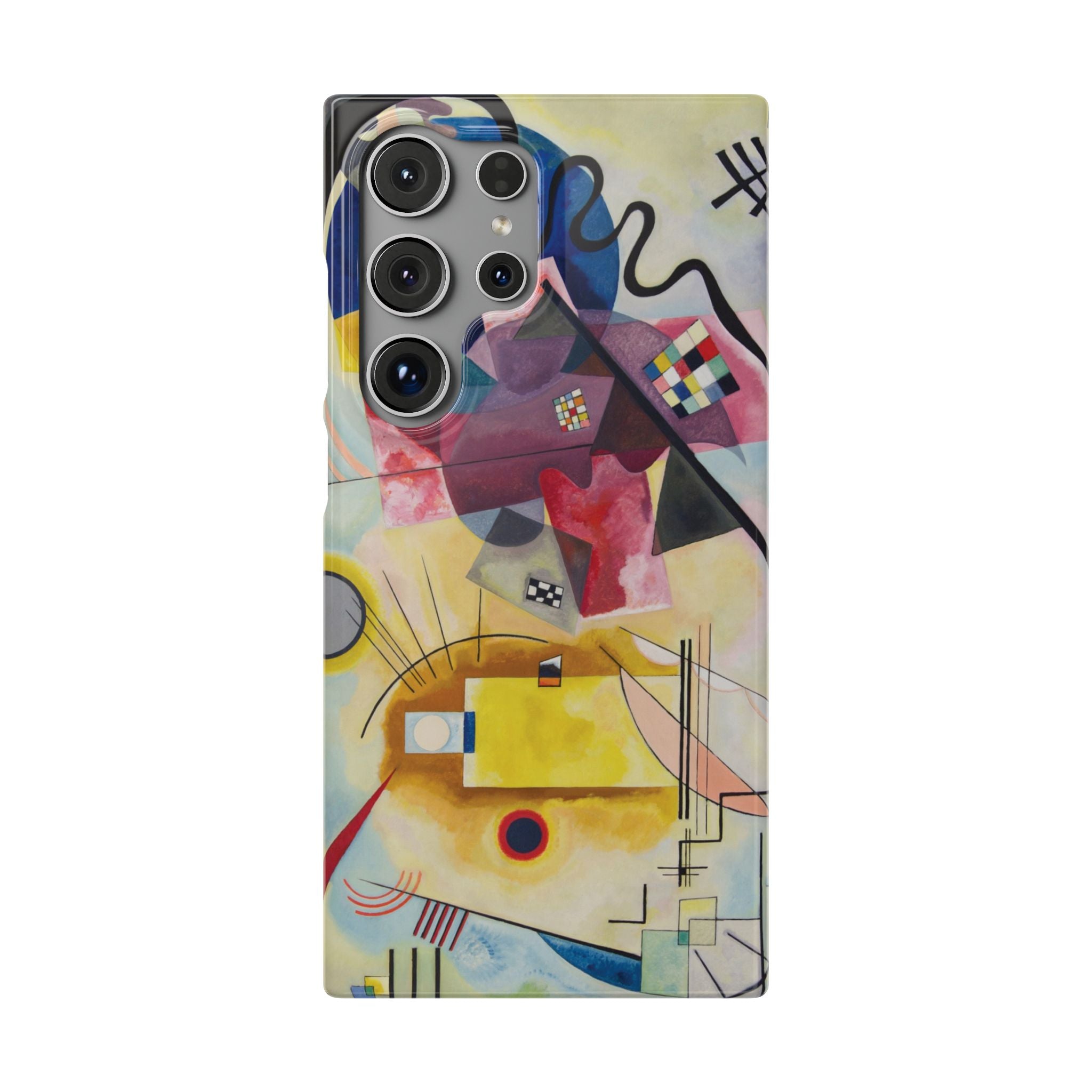 Yellow-Red-Blue by Vasily Kandinsky - Samsung Slim Case