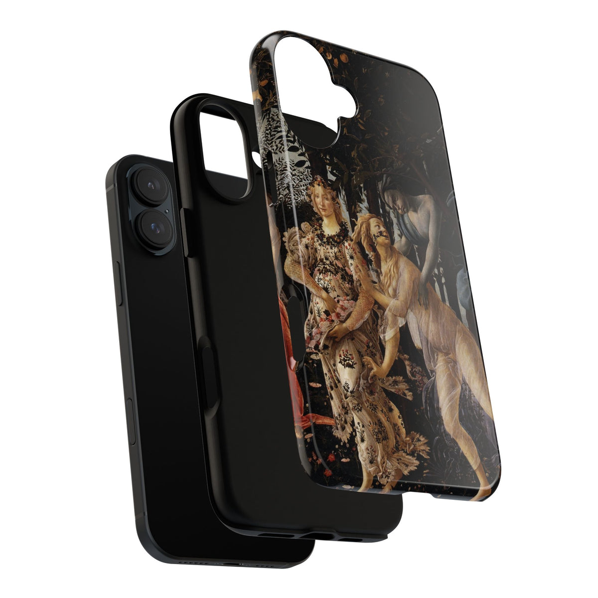Flora and Zephyr from Primavera by Sandro Botticelli - iPhone Tough Case