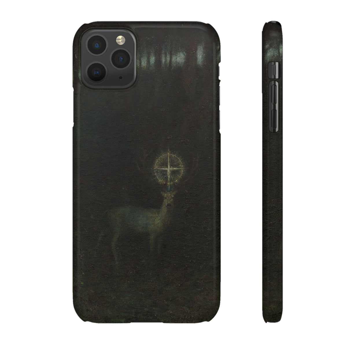 The Vision of Saint Hubert by Franz von Stuck - iPhone Slim Case