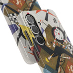 On White II by Vasily Kandinsky - Samsung Slim Case