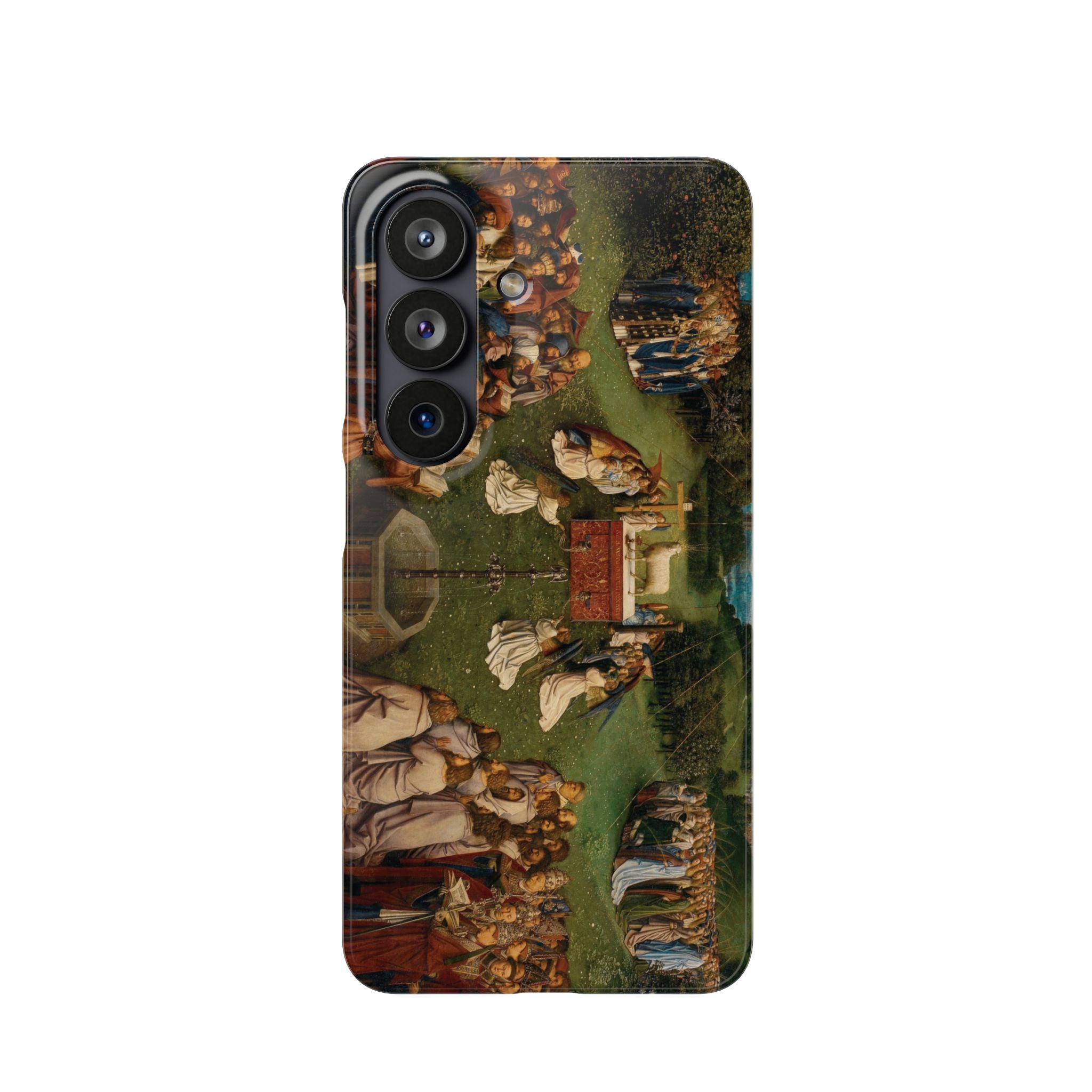 Adoration of the Lamb from the Ghent Altarpiece by Hubert van Eyck - Samsung Slim Case