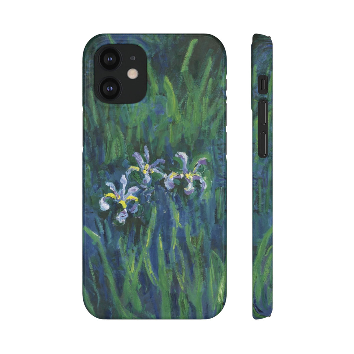 Irises by Claude Monet - iPhone Slim Case