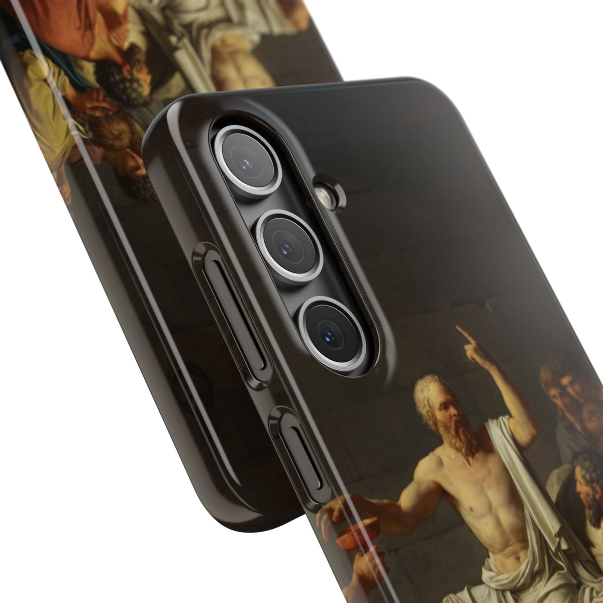 The Death of Socrates by Jacques-Louis David - Samsung Slim Case