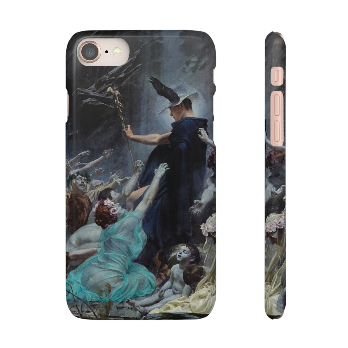 The Souls of Acheron by Adolf Hiremy-Hirschl - iPhone Slim Case