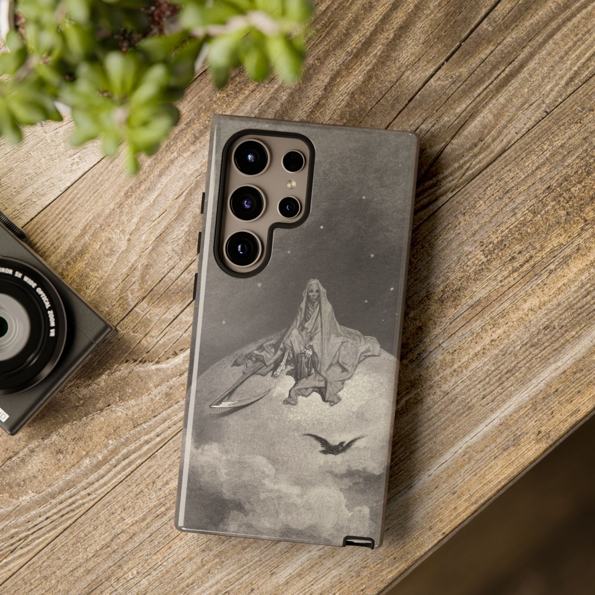 Doubting, dreaming dreams no mortal ever dared to dream before by Gustave Doré - Samsung Tough Case
