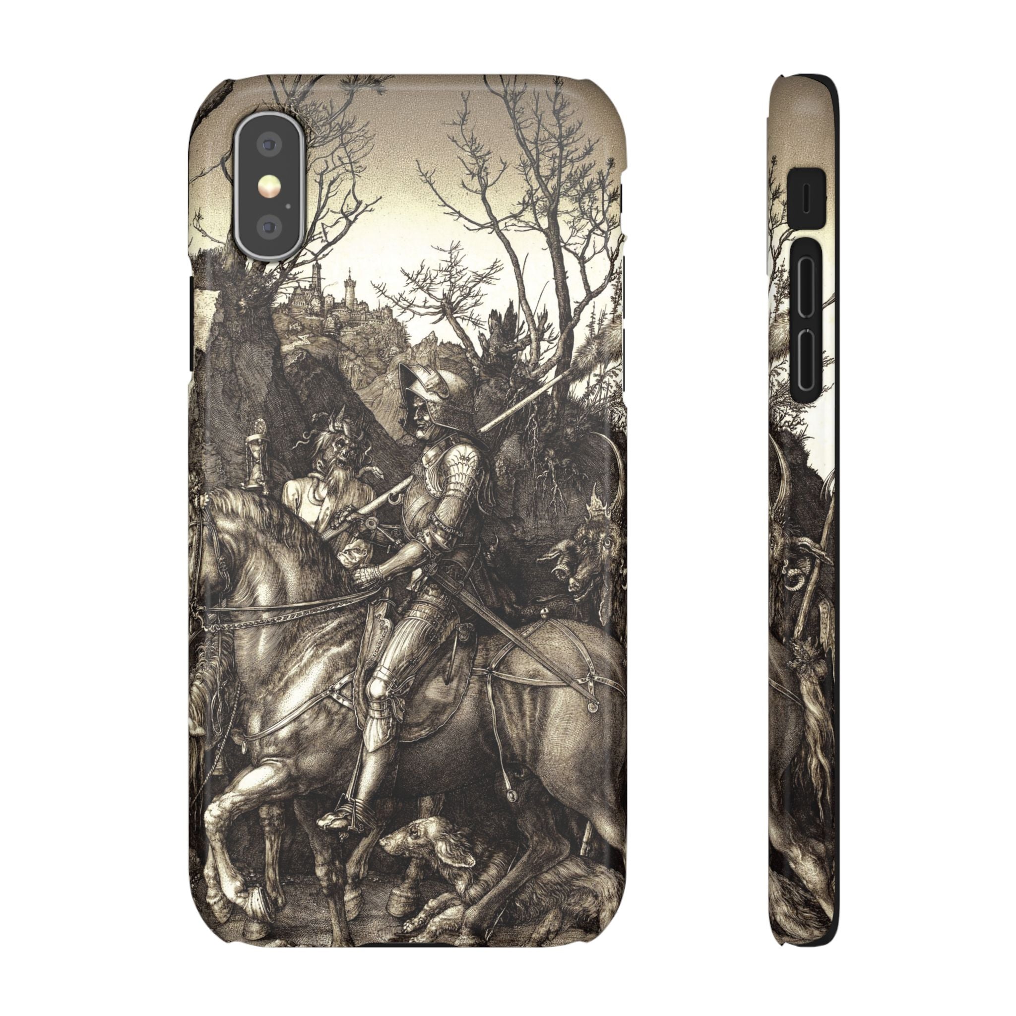 Knight, Death and the Devil by Albrecht Dürer - iPhone Slim Case