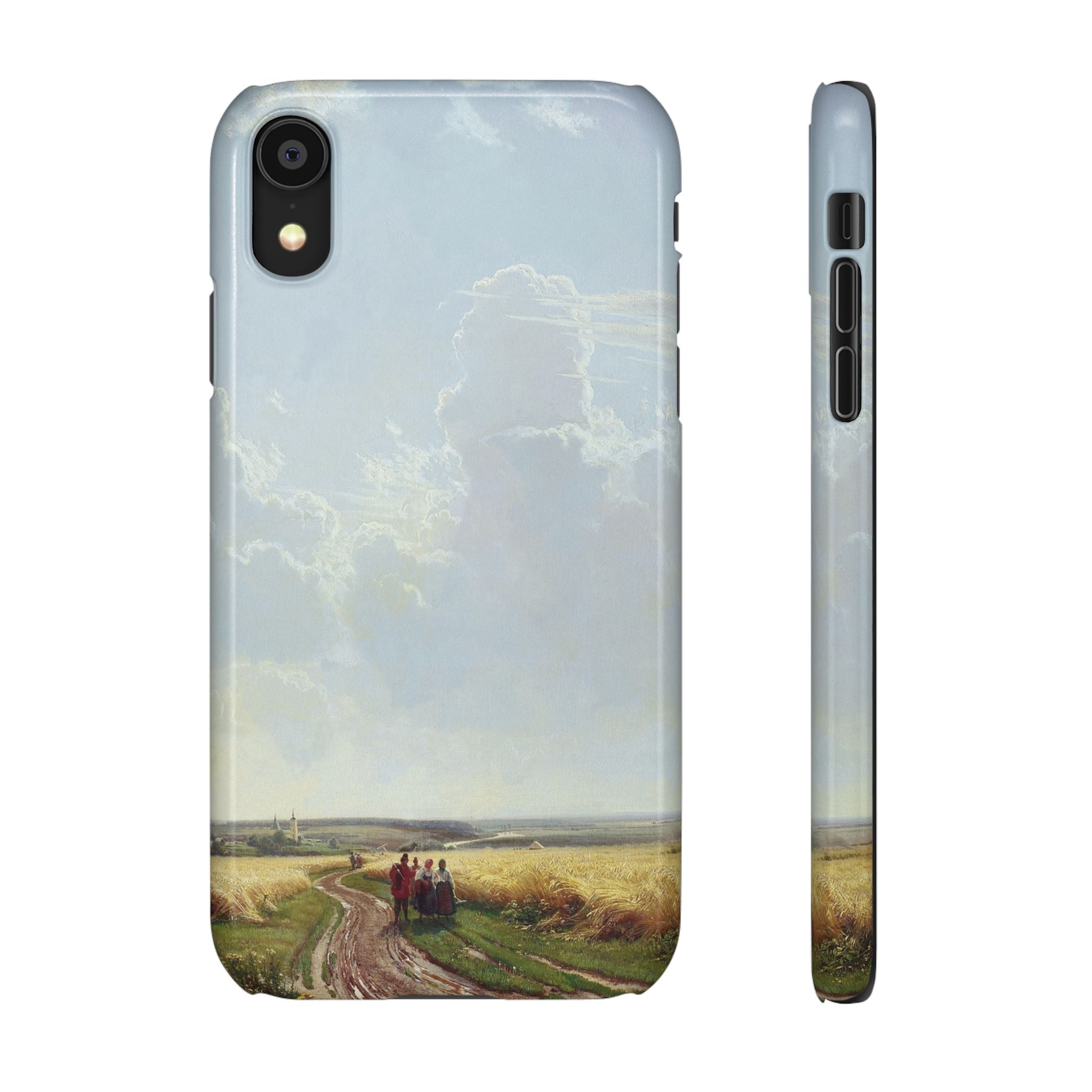 Midday in the Neighbourhood of Moscow by Ivan Ivanovich Shishkin - iPhone Slim Case