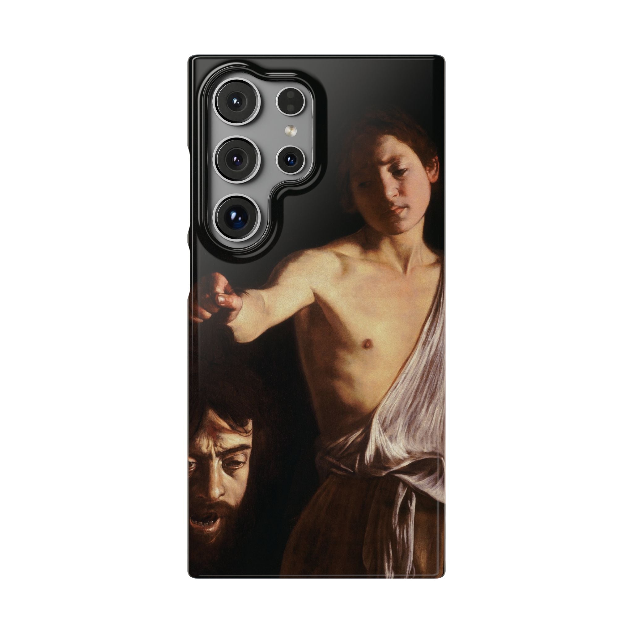 David with the Head of Goliath by Caravaggio - Samsung Slim Case