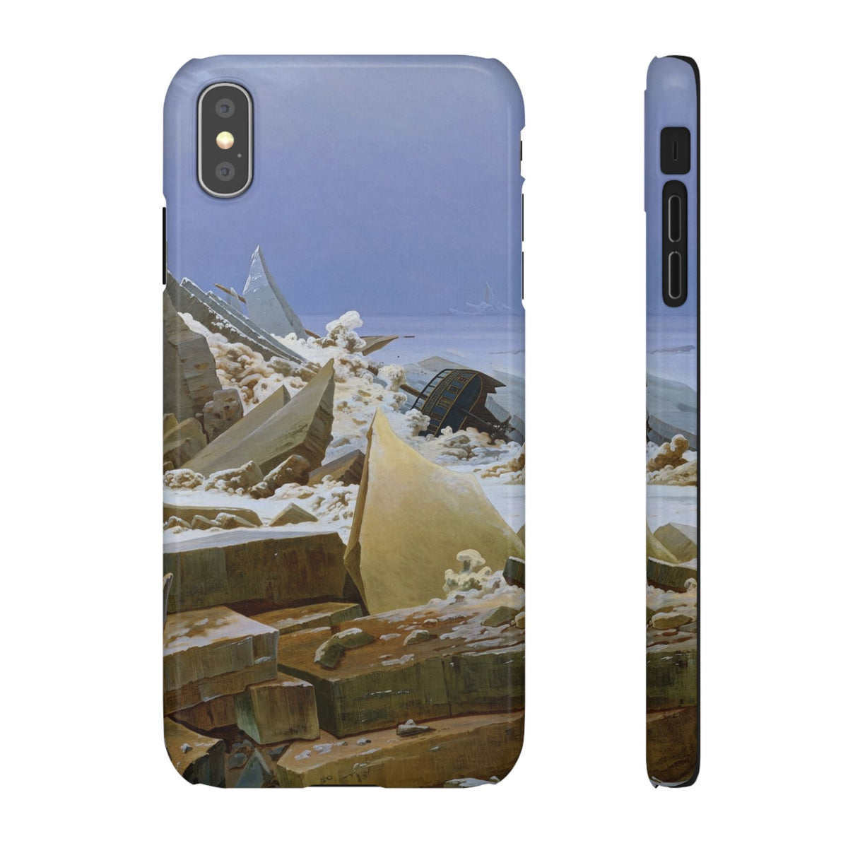The Sea of Ice by Caspar David Friedrich - iPhone Slim Case