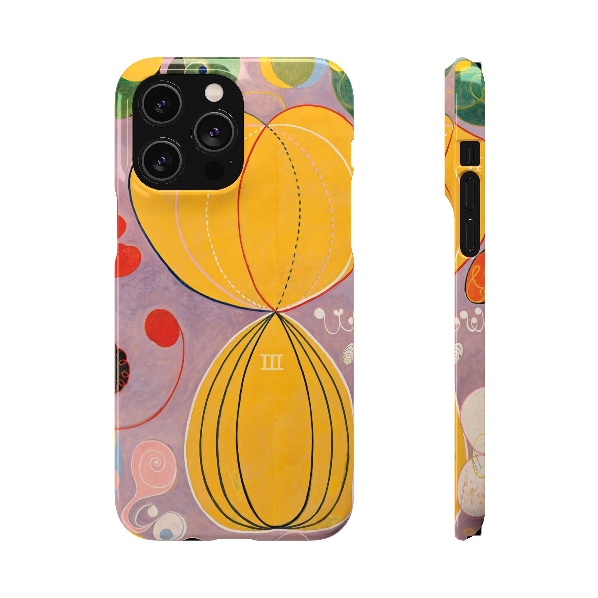 The Ten Largest No. 7, Adulthood by Hilma af Klint - iPhone Slim Case