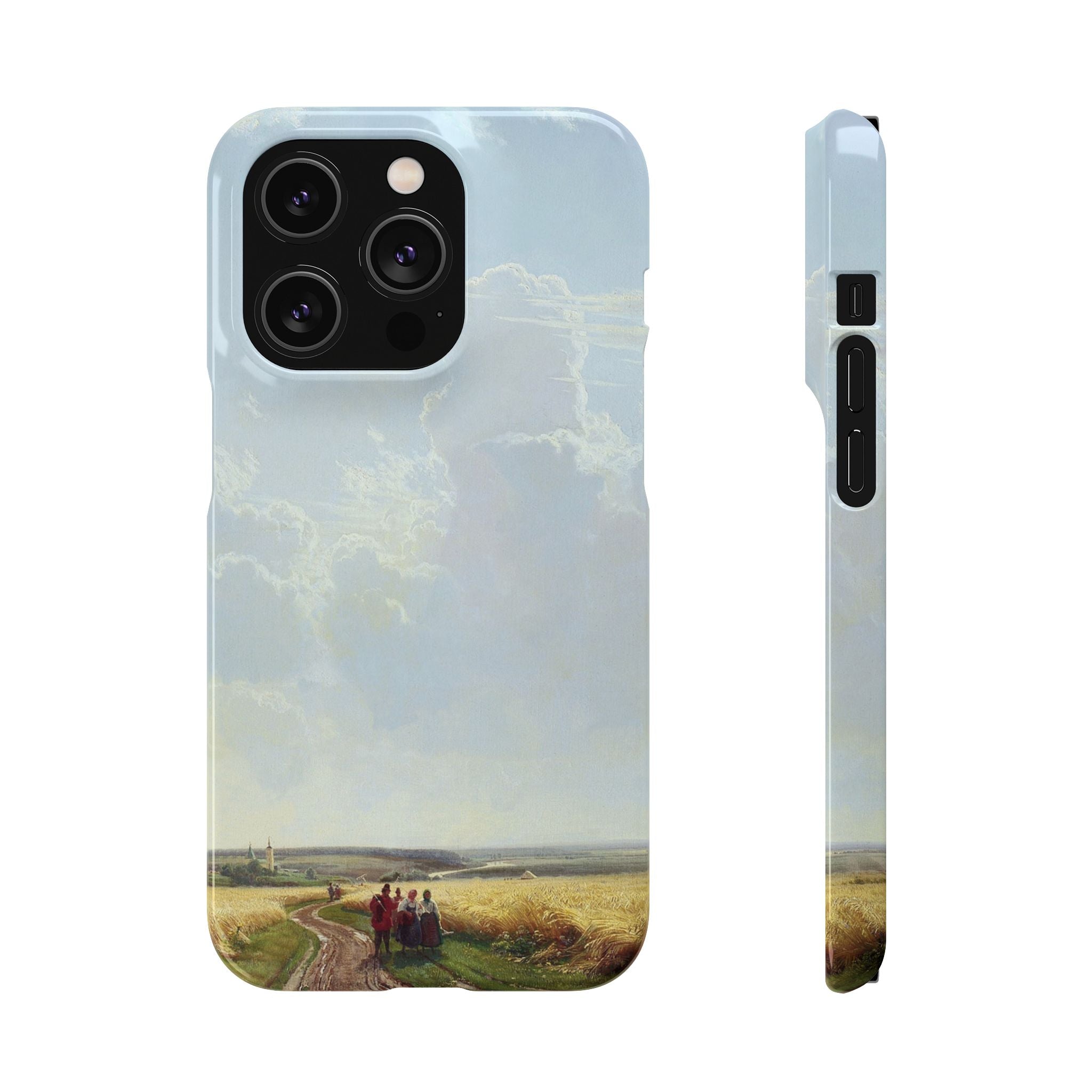 Midday in the Neighbourhood of Moscow by Ivan Ivanovich Shishkin - iPhone Slim Case