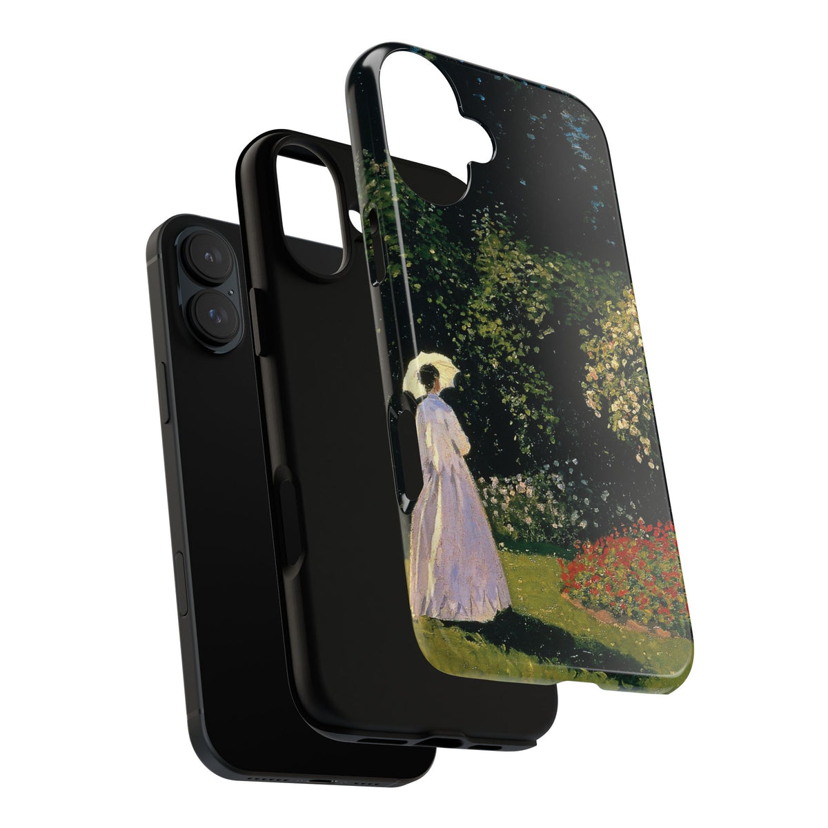 Woman in the Garden by Claude Monet - iPhone Tough Case