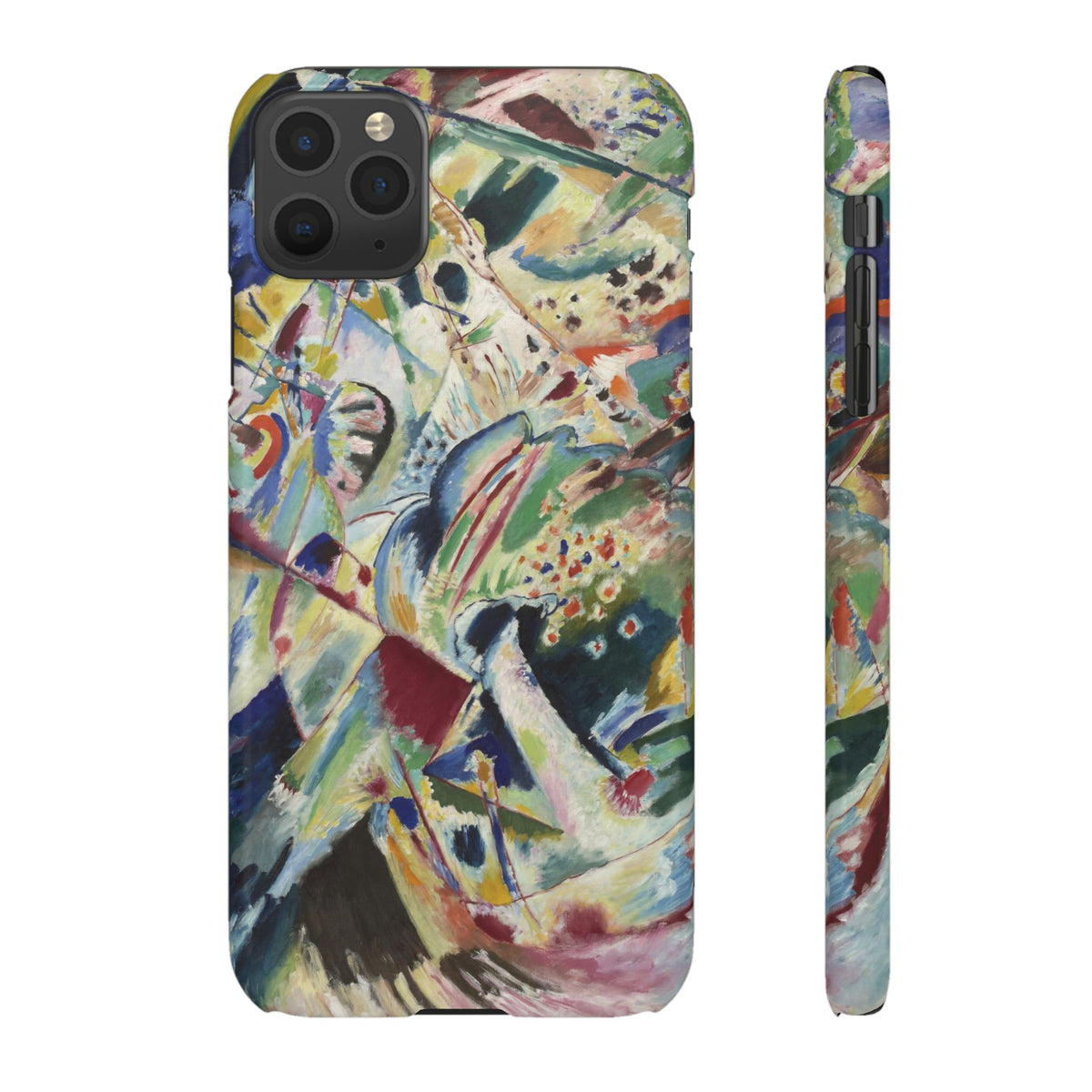 Panel for Edwin R. Campbell No. 4 by Vasily Kandinsky - iPhone Slim Case