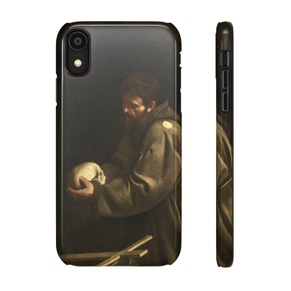 San Francesco in meditazione by Caravaggio - iPhone Slim Case
