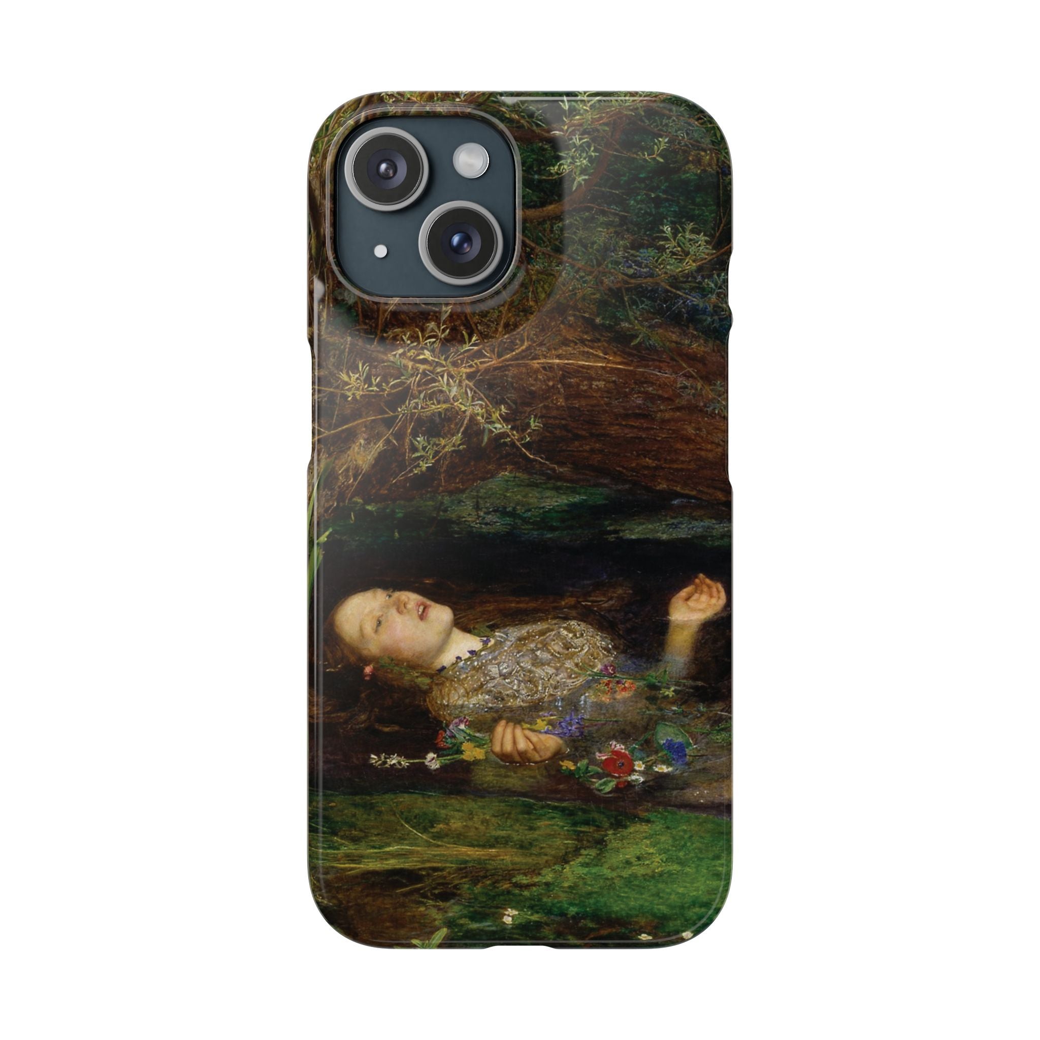 Ophelia by John Everett Millais - iPhone Slim Case