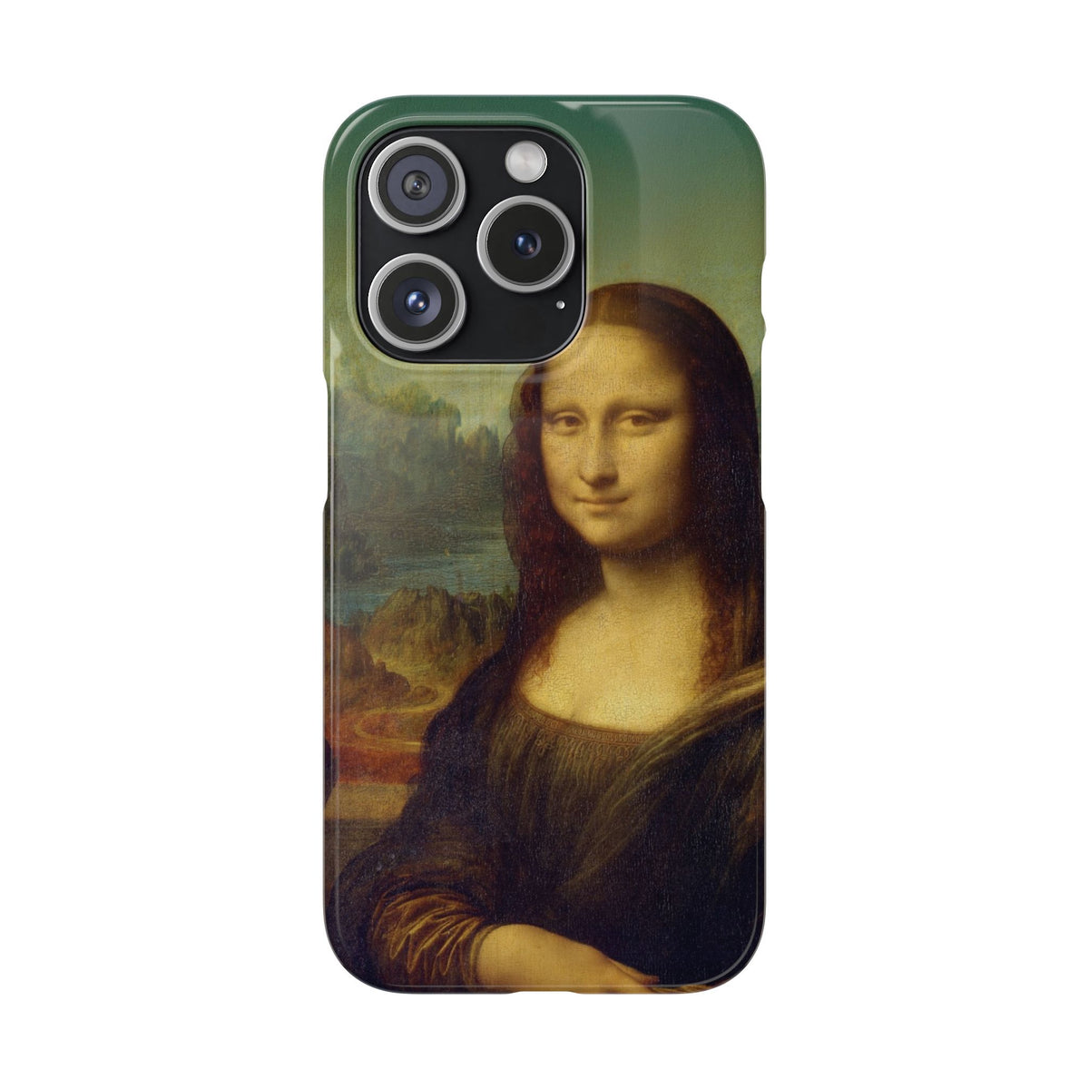 Mona Lisa by Leonardo da Vinci - iPhone Slim Case