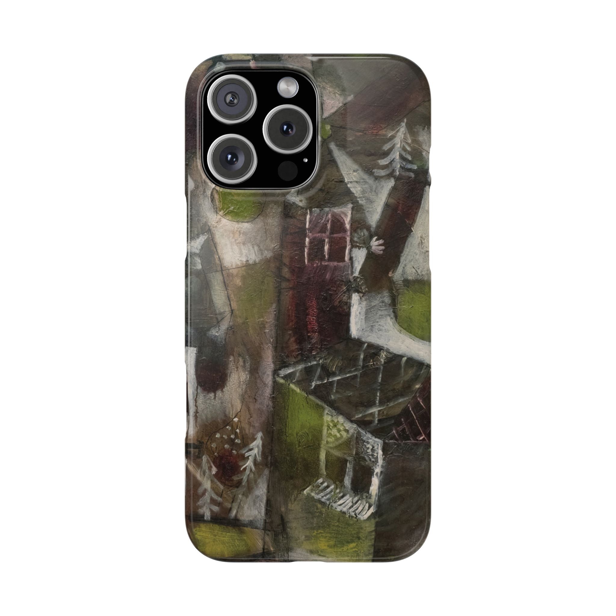 Swamp Legend by Paul Klee - iPhone Slim Case