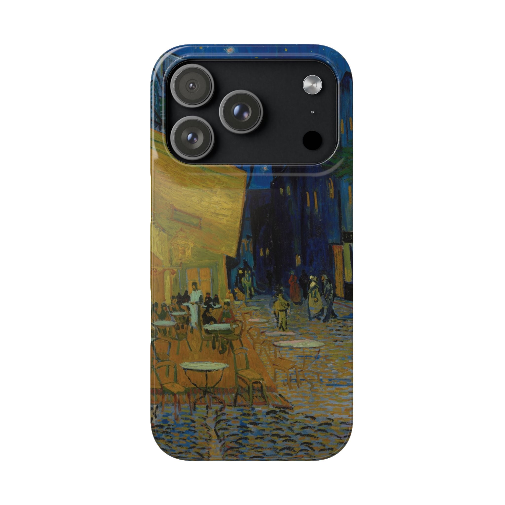 Café Terrace at Night by Vincent van Gogh - iPhone Slim Case