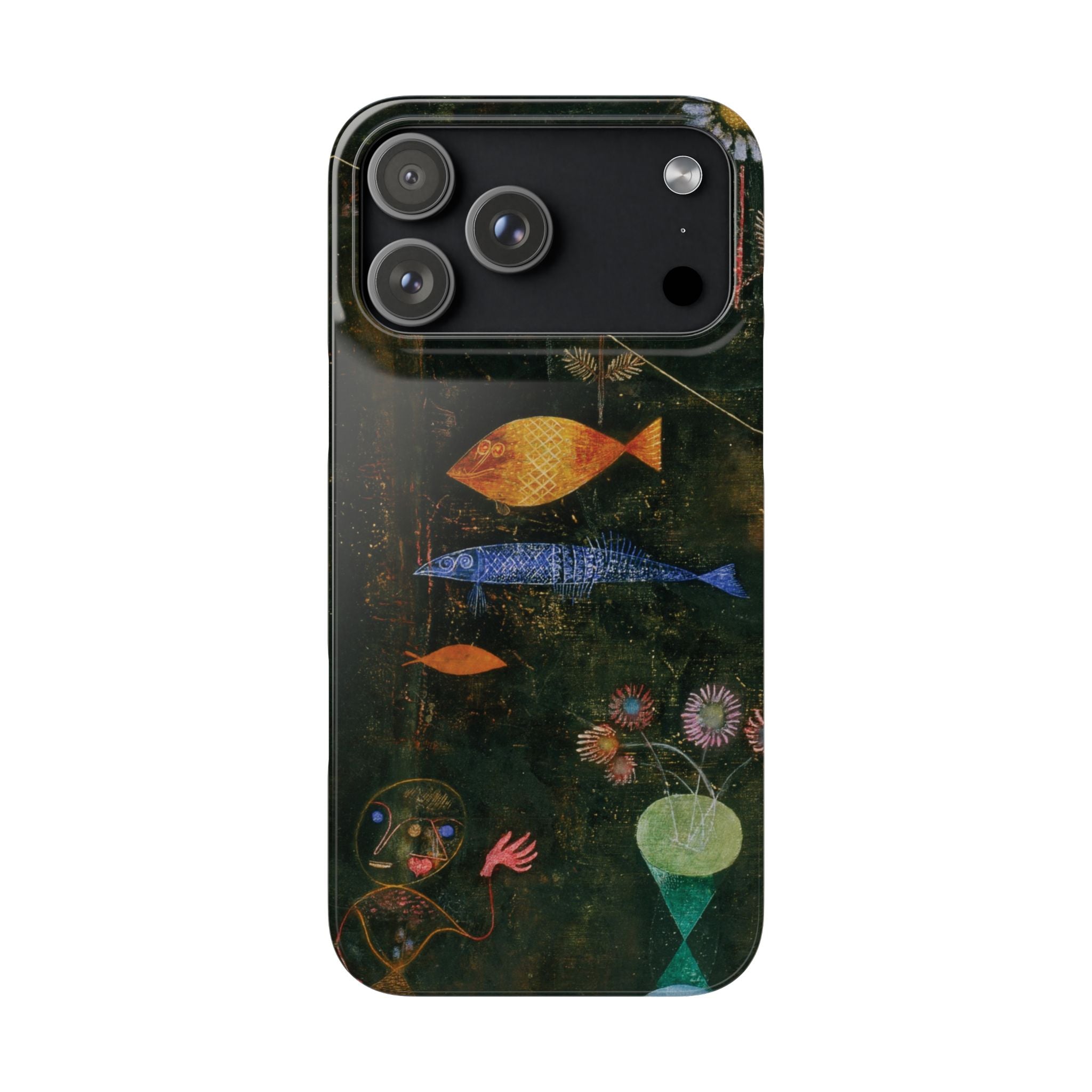 Fish Magic by Paul Klee - iPhone Slim Case