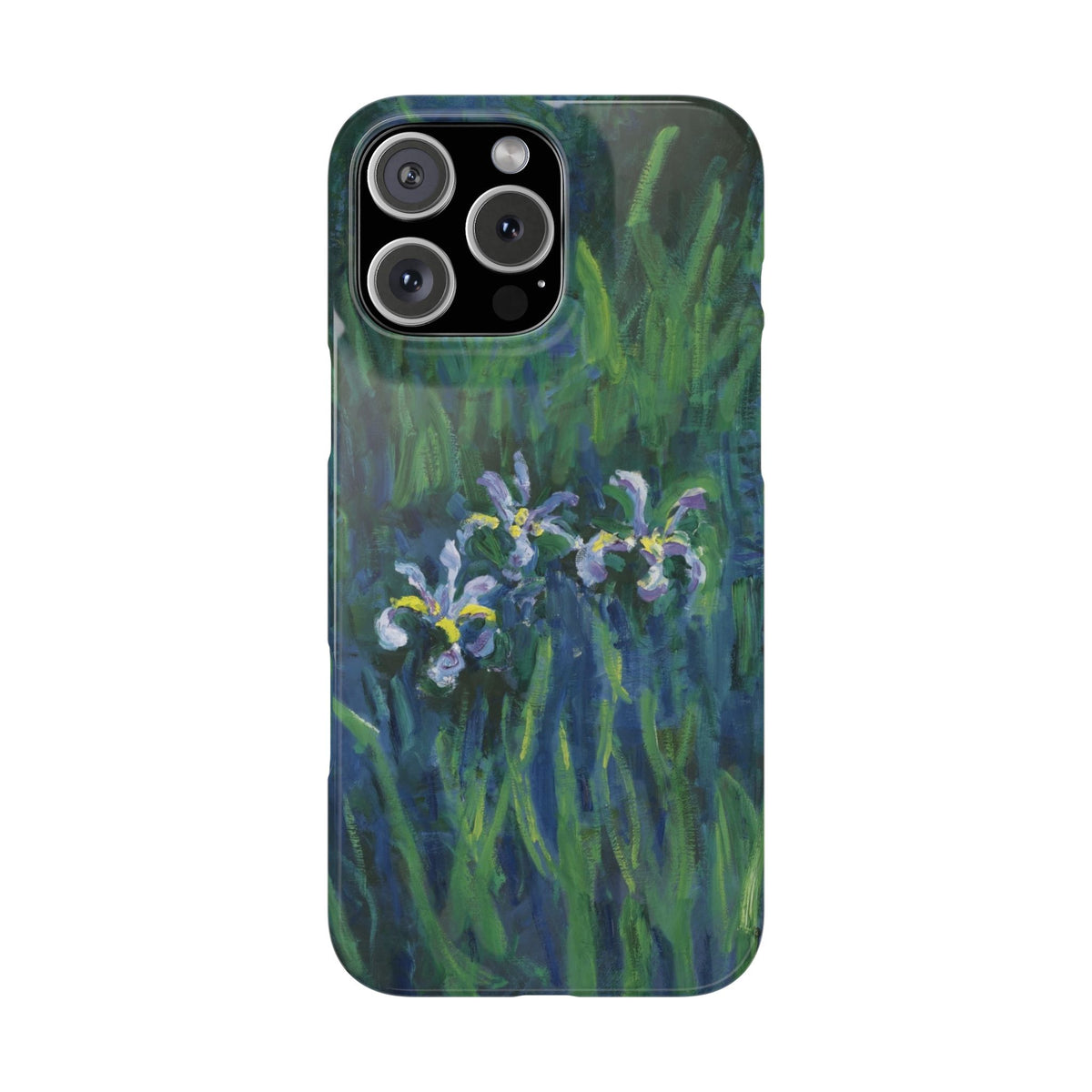 Irises by Claude Monet - iPhone Slim Case