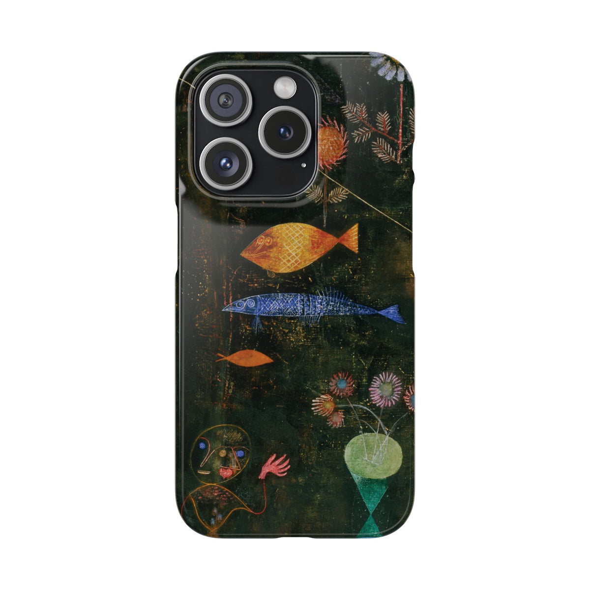 Fish Magic by Paul Klee - iPhone Slim Case