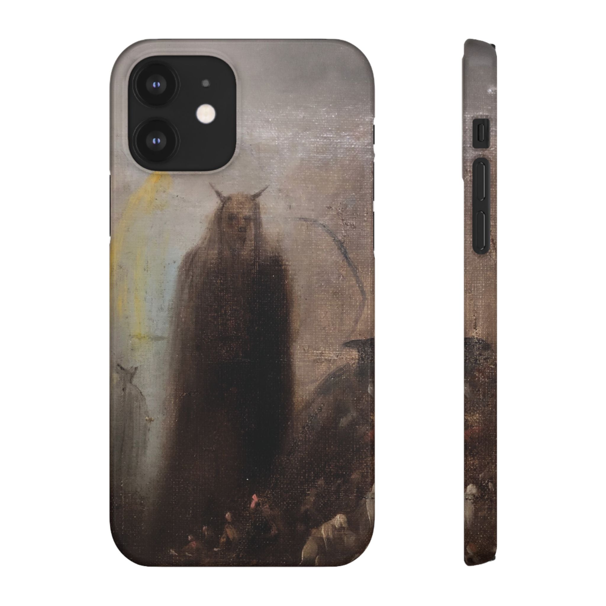 Ghostly Vision by Francisco Goya - iPhone Slim Case