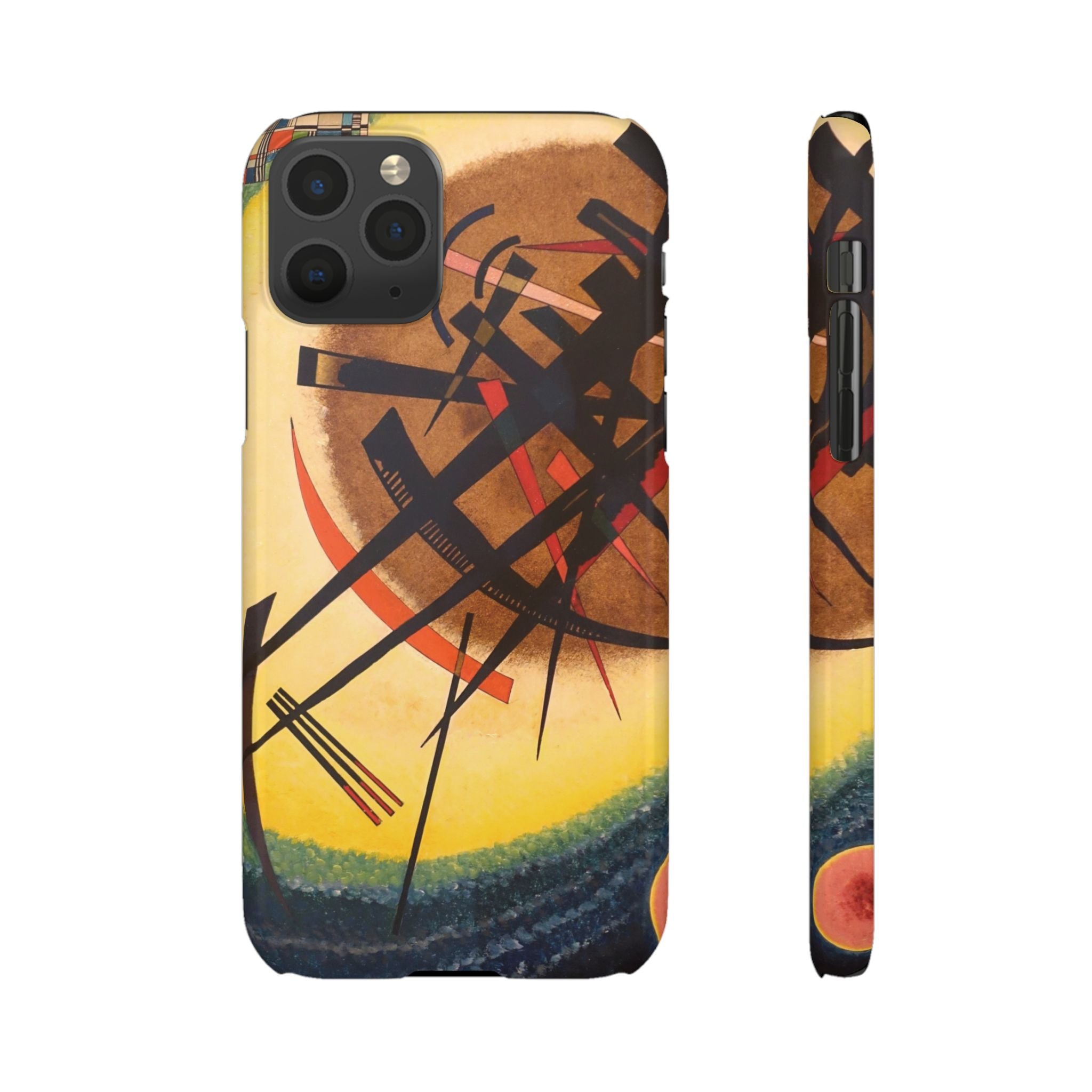 In the Bright Oval by Vasily Kandinsky - iPhone Slim Case