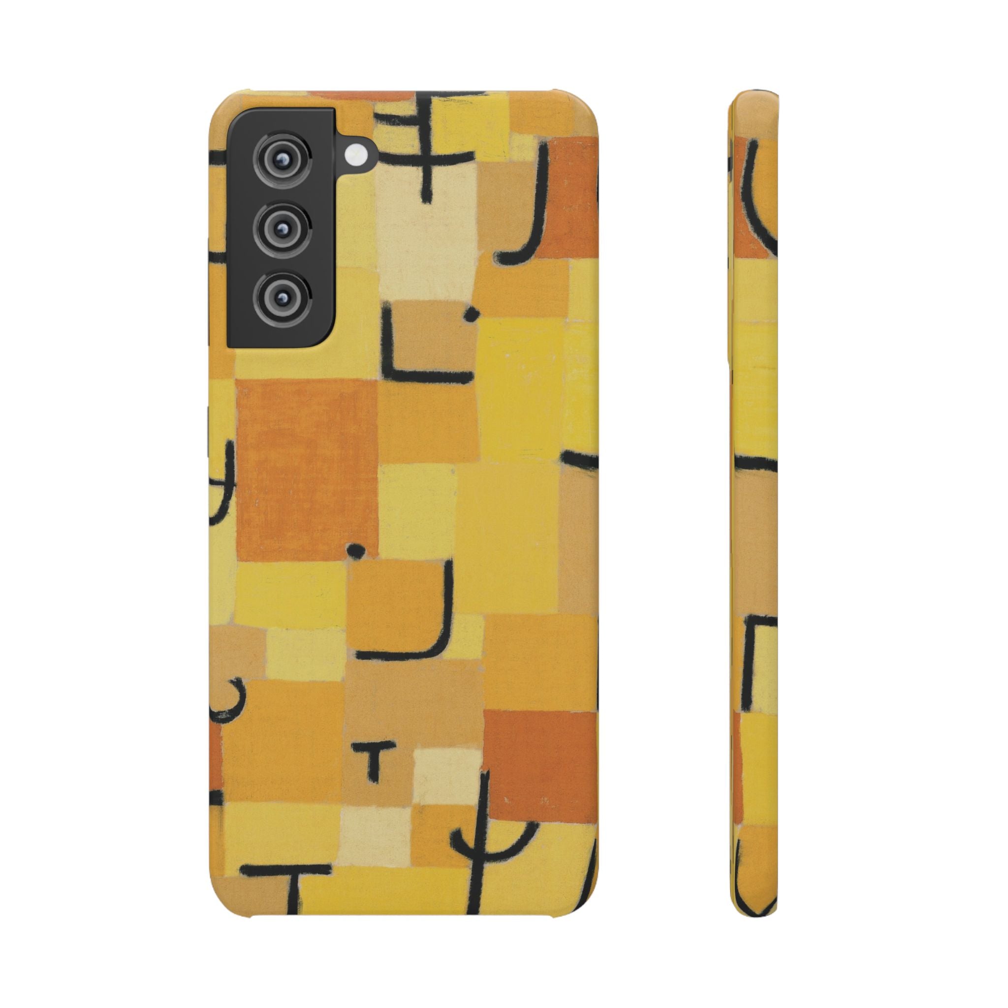 Signs in Yellow by Paul Klee - Samsung Slim Case