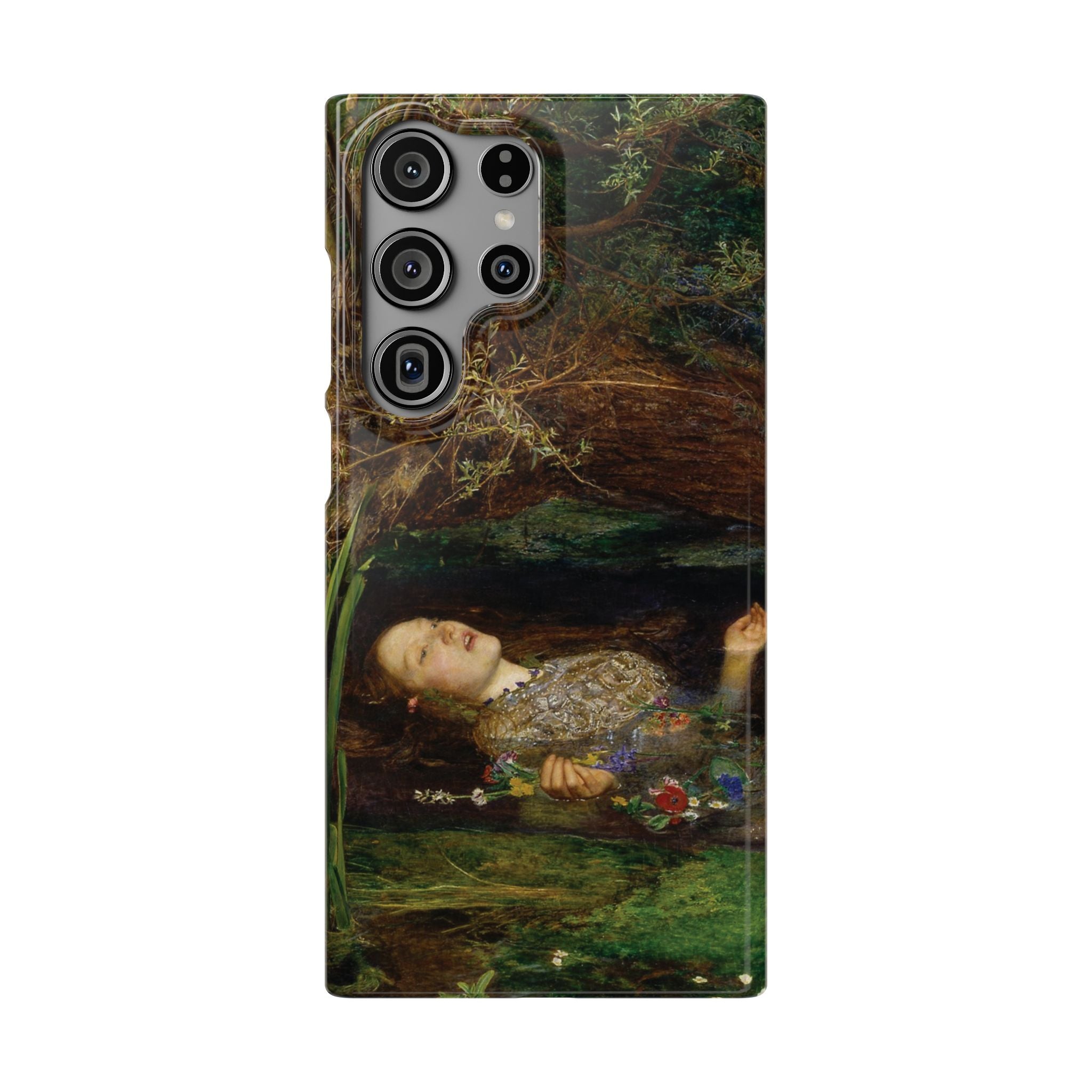 Ophelia by John Everett Millais - Samsung Slim Case