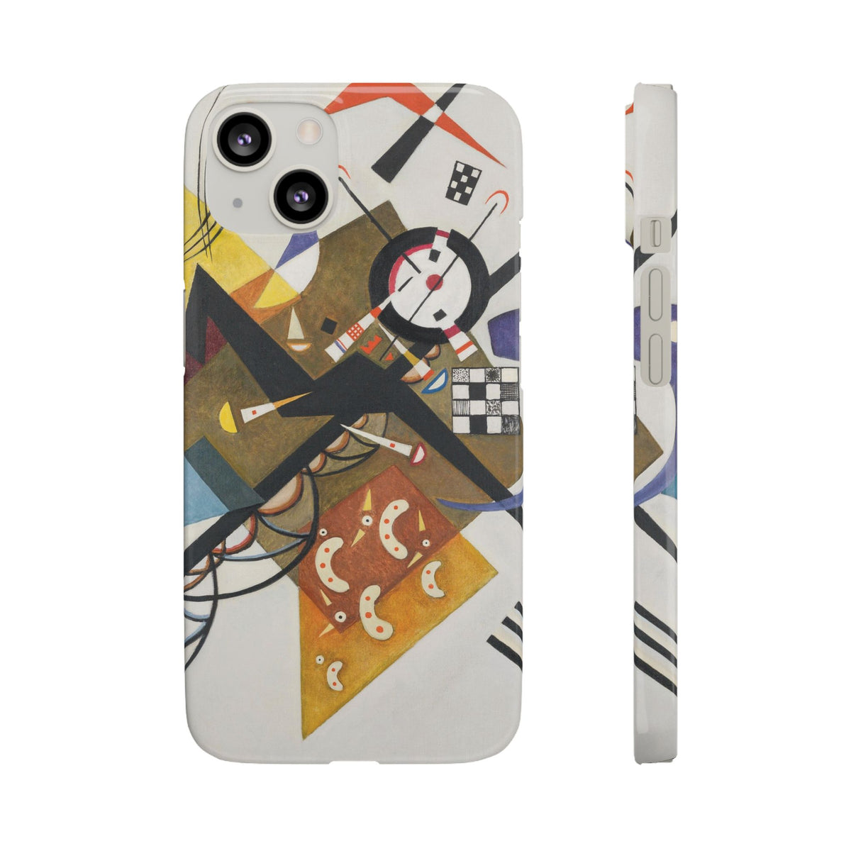 On White II by Vasily Kandinsky - iPhone Slim Case