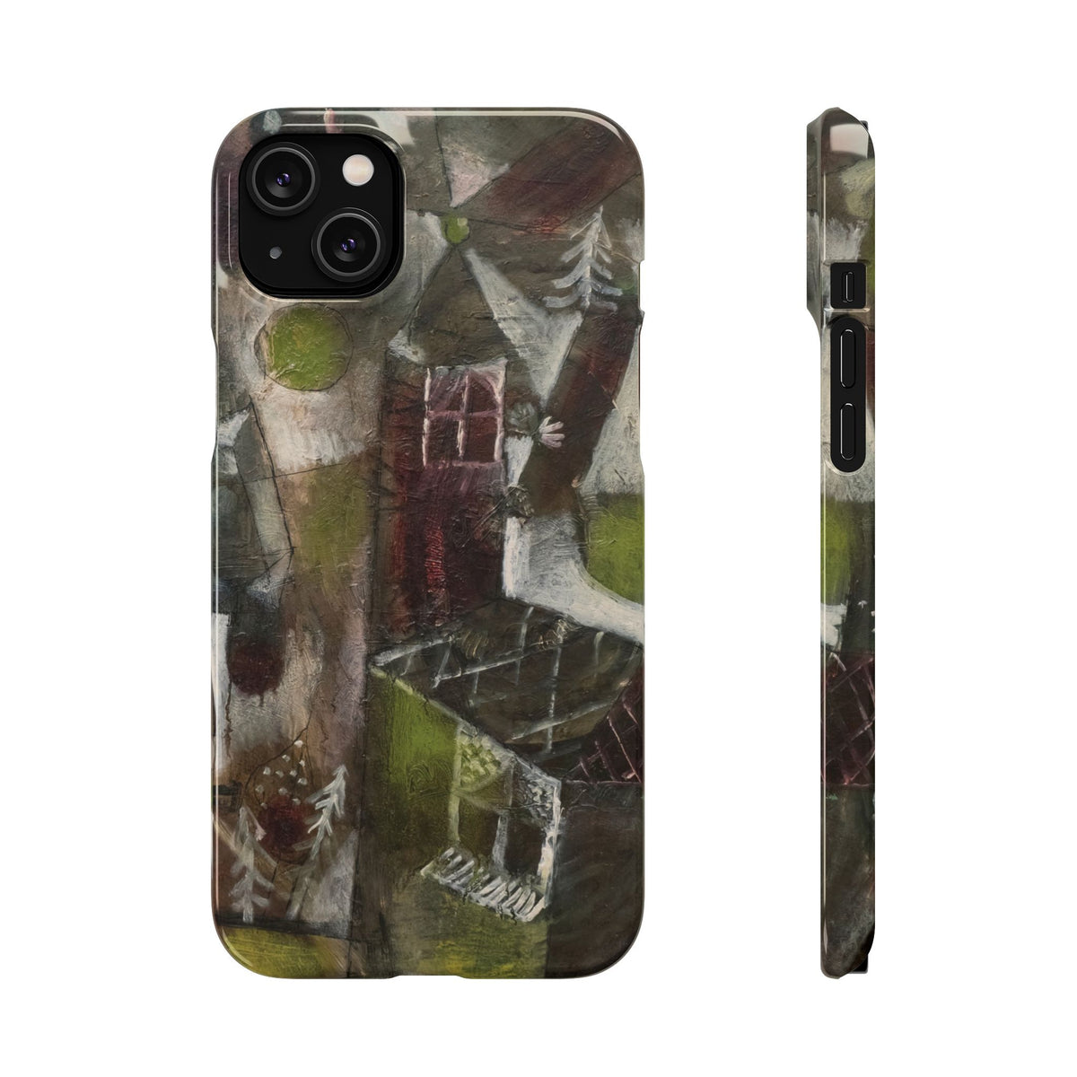 Swamp Legend by Paul Klee - iPhone Slim Case