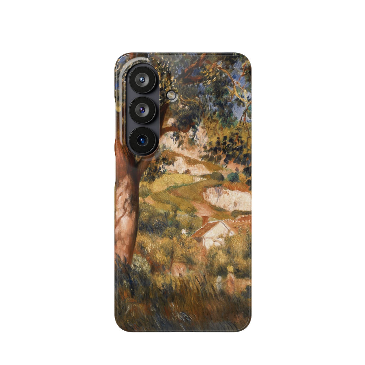 Paysage a La Roche Guyon by Pierre Auguste Renoir - Samsung Slim Case