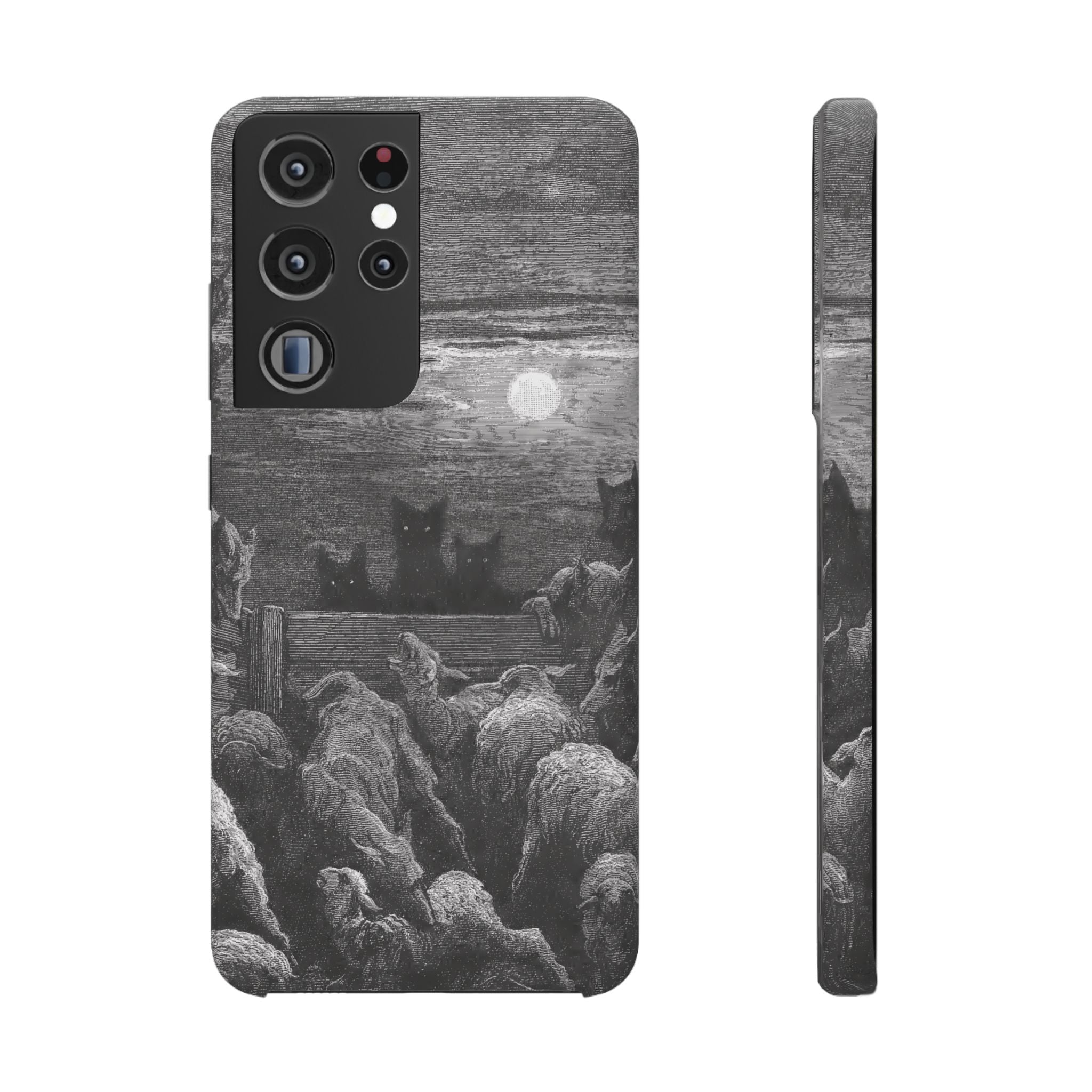 The Wolves and The Sheep by Gustave Dore - Samsung Slim Case