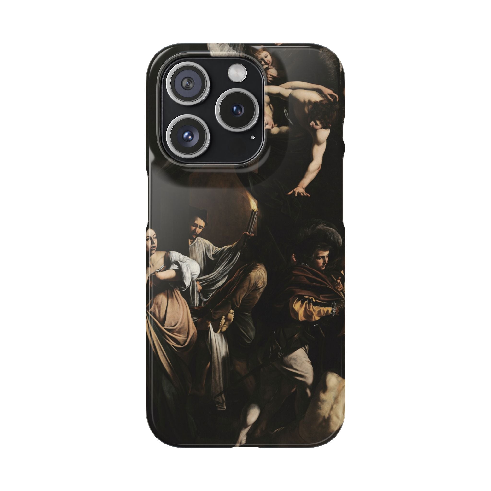 The Seven Works of Mercy by Caravaggio - iPhone Slim Case
