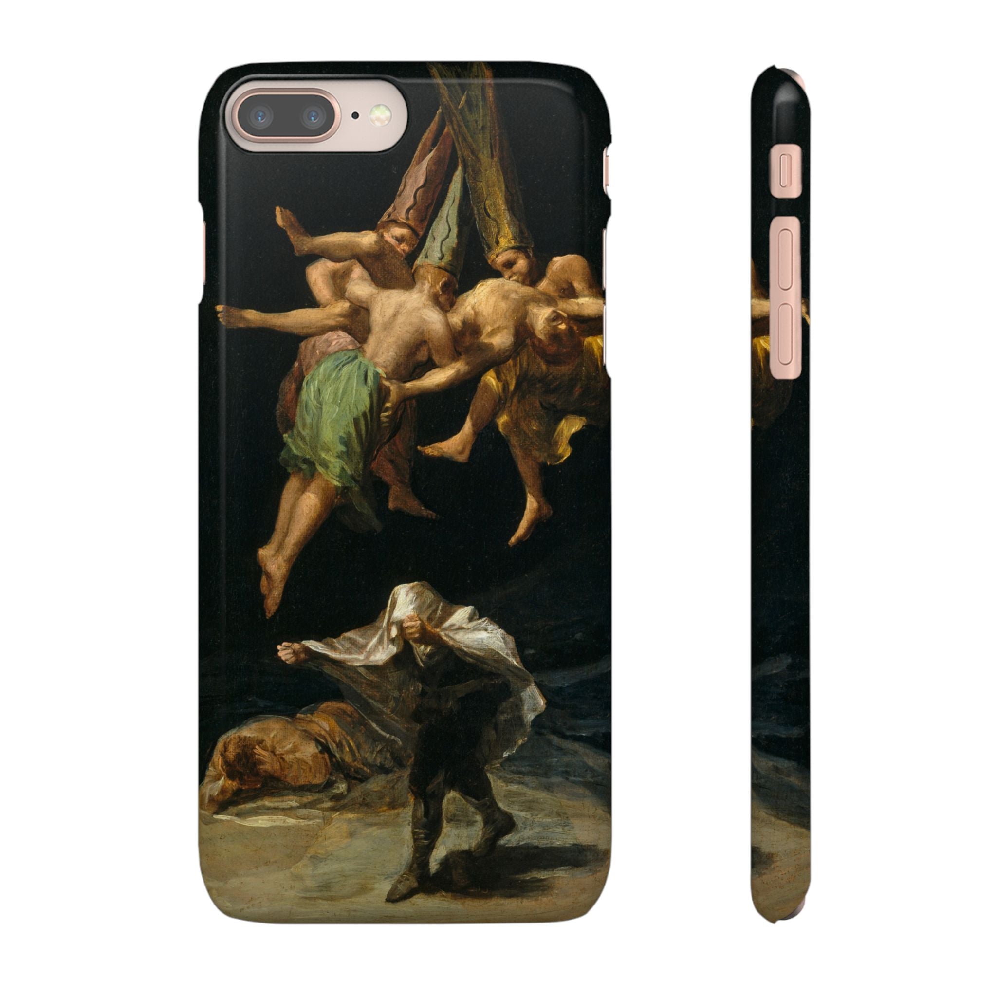 Witches’ Flight by Francisco de Goya - iPhone Slim Case