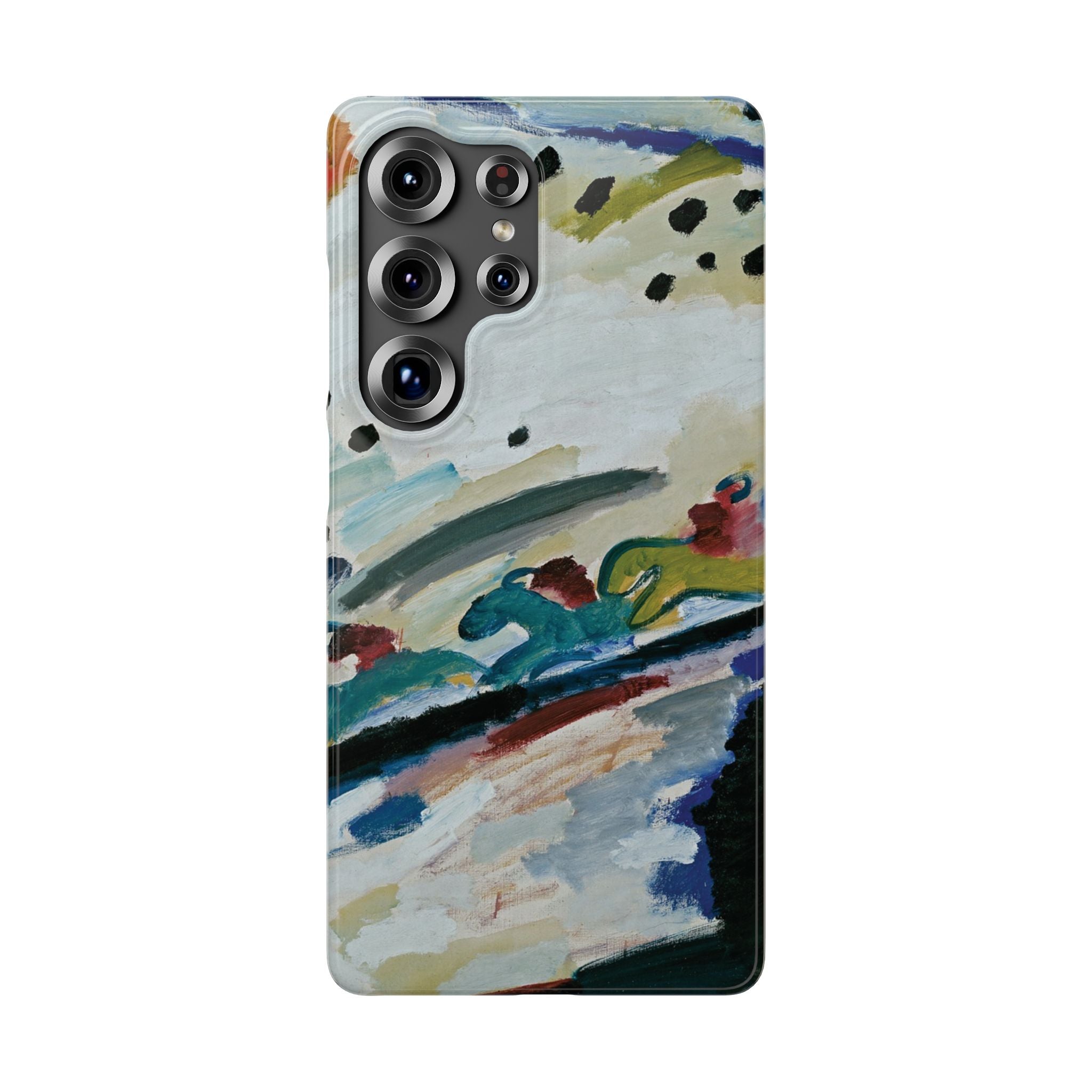 Romantic Landscape by Vasily Kandinsky - Samsung Slim Case