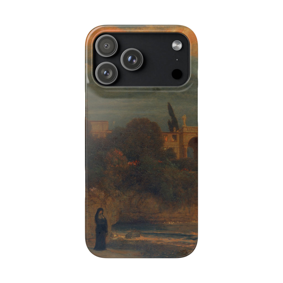 Villa by the Sea by Arnold Böcklin - iPhone Slim Case