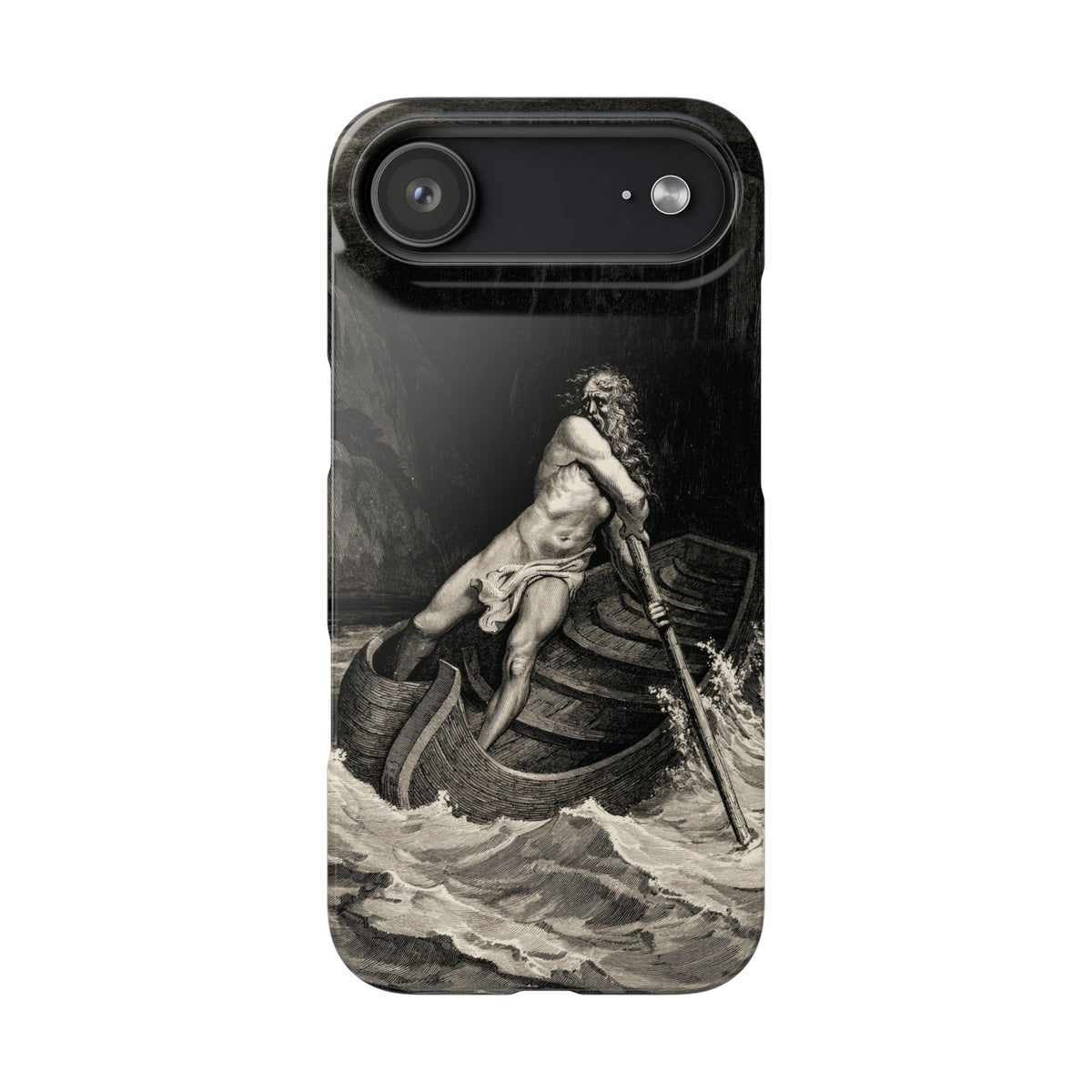 Canto III - Charon by Gustave Doré - iPhone Slim Case