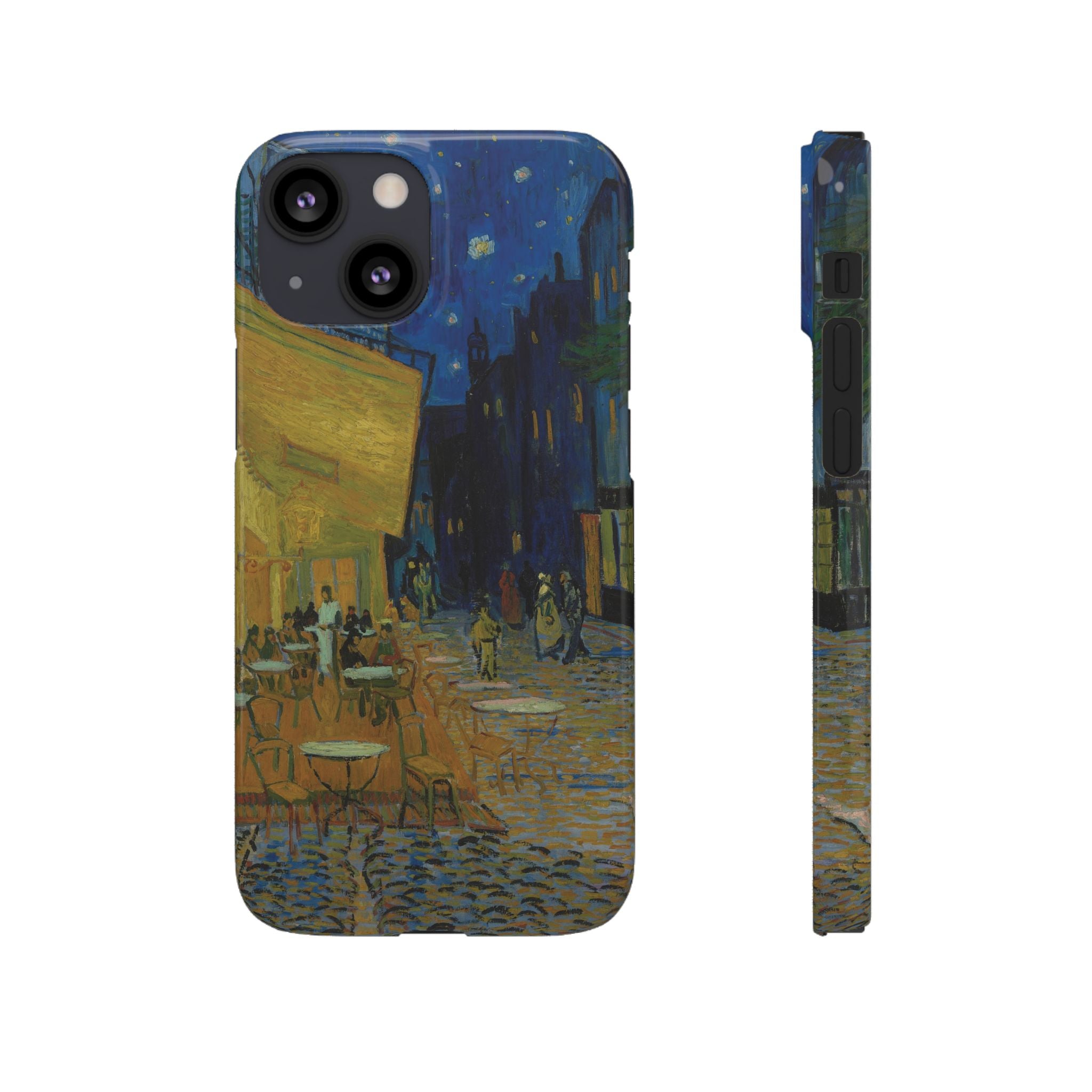 Café Terrace at Night by Vincent van Gogh - iPhone Slim Case