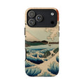 The Sea at Satta in Suruga Province by Utagawa Hiroshige - iPhone Tough Case