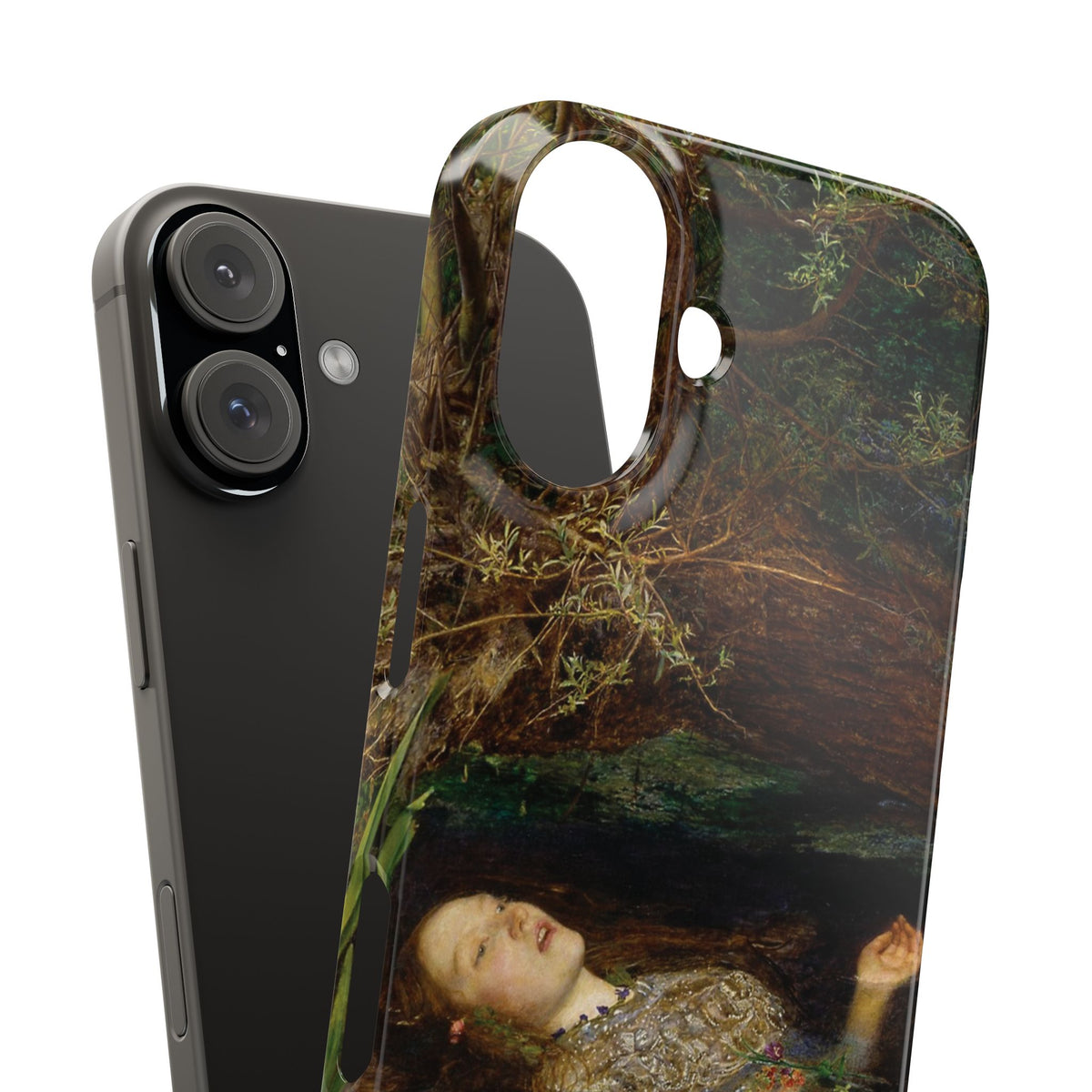 Ophelia by John Everett Millais - iPhone Slim Case