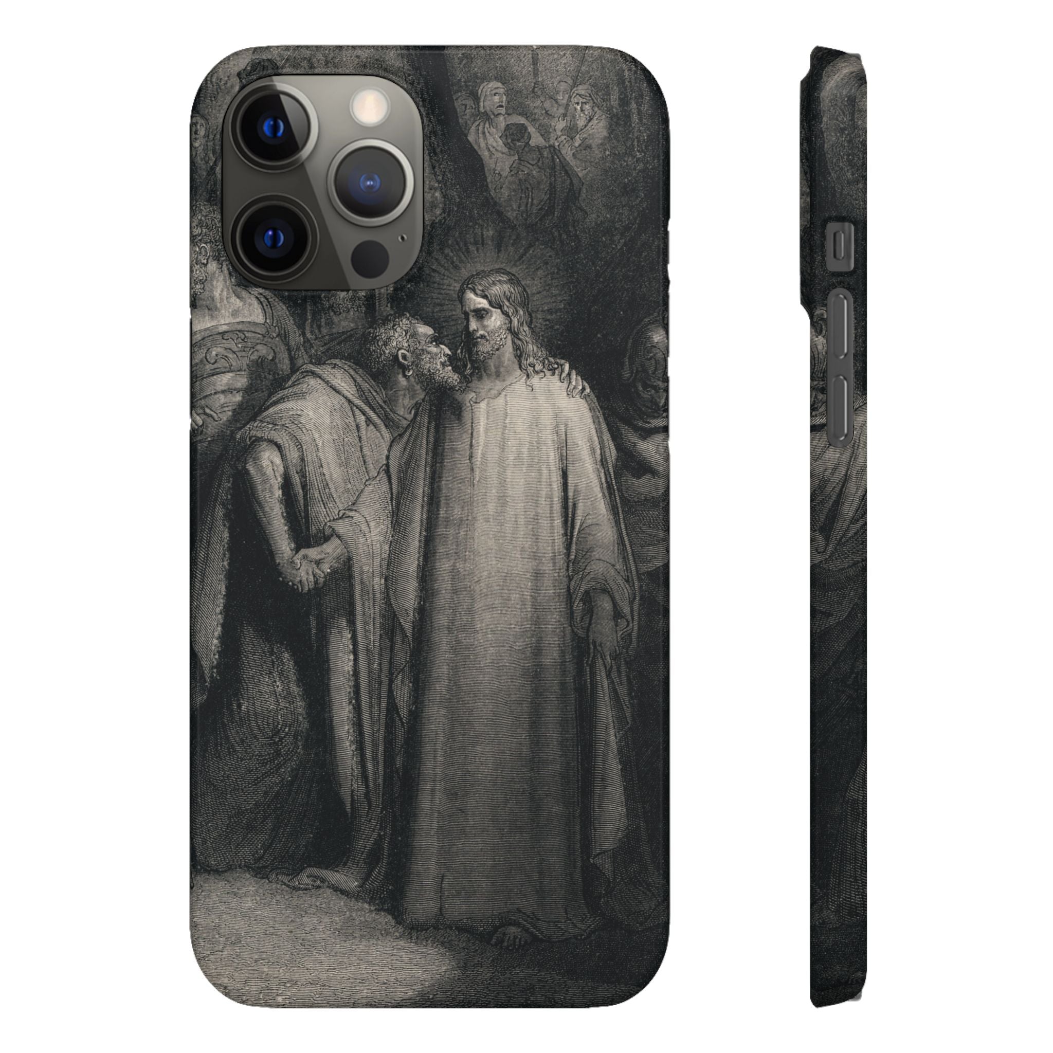 Plate CXLI “The Judas Kiss” by Gustave Doré - iPhone Slim Case