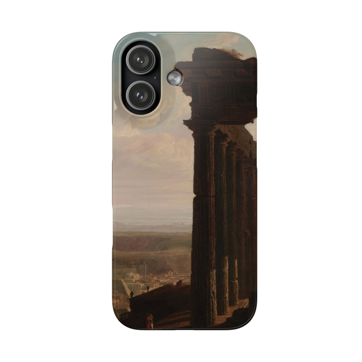 Ruins of an Ancient City by John Martin - iPhone Slim Case