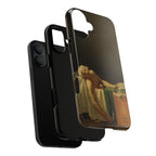 The Death of Marat by Jacques-Louis David - iPhone Tough Case