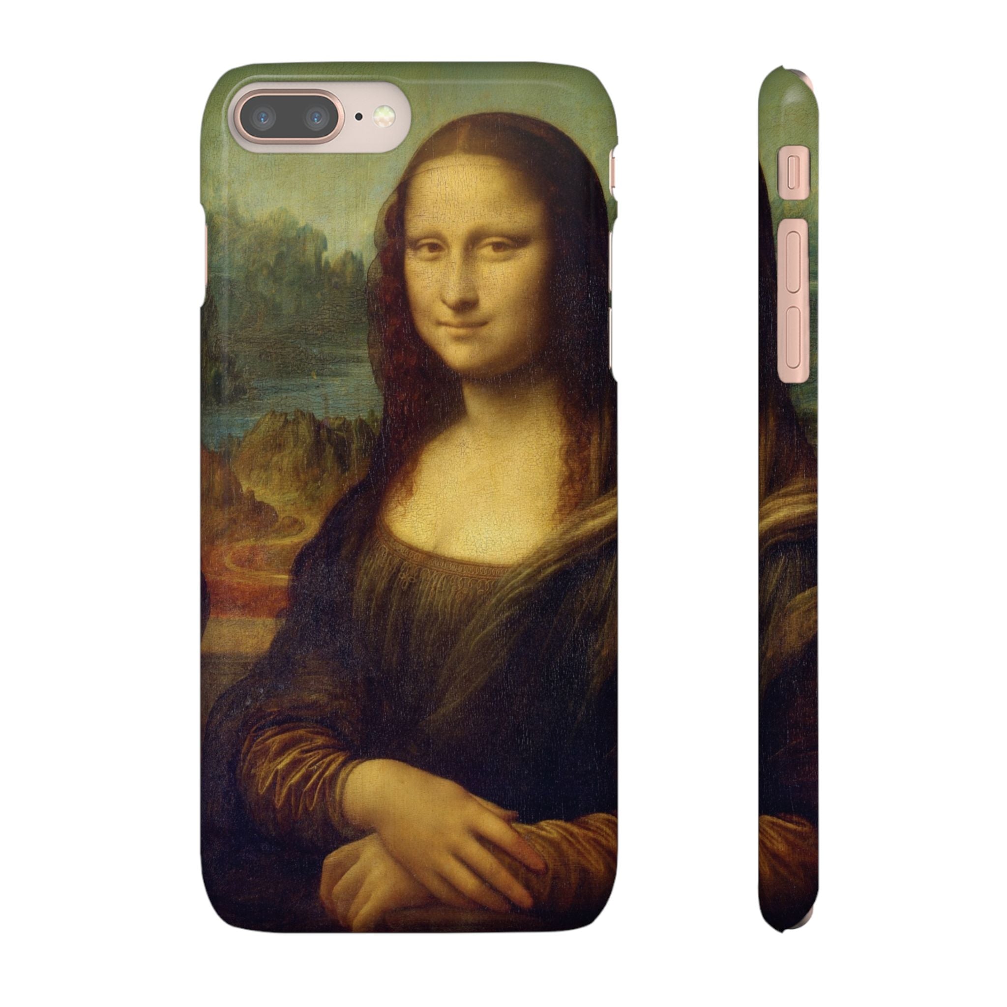 Mona Lisa by Leonardo da Vinci - iPhone Slim Case